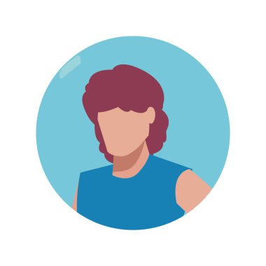 adam karakter portre çizgi film tasarımı