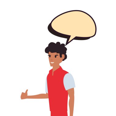 teslimat adam çalışan konuşmak kabarcık