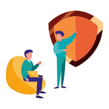 entelektüel insanlar simge vektör ilustration telif hakkı