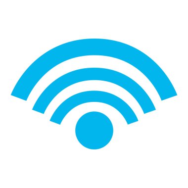 internet wifi sinyal simgesi vektör ilustration
