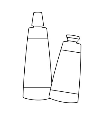 kremler tüpler kozmetik seti