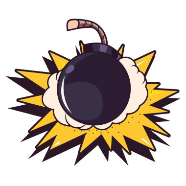 beyaz arka plan üzerinde yıldız komik pop sanat