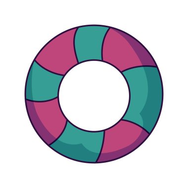 şamandıra koruma yaz aksesuar simgesi