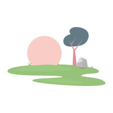 beyaz arka plan üzerinde ağaç folige doğa botanik