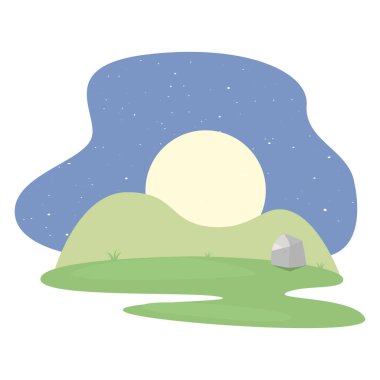 manzara orman ağaçları botanik simgesi