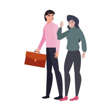 insanlar takım çalışması simgesi vektör ilustration