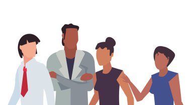 insanlar takım çalışması simgesi vektör ilustration