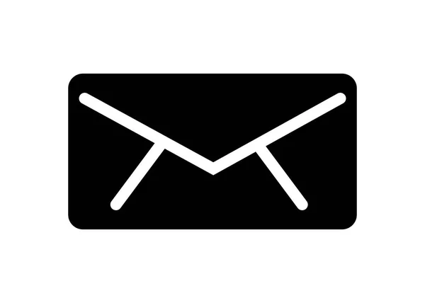 Enveloppe mail message isolé icône — Image vectorielle