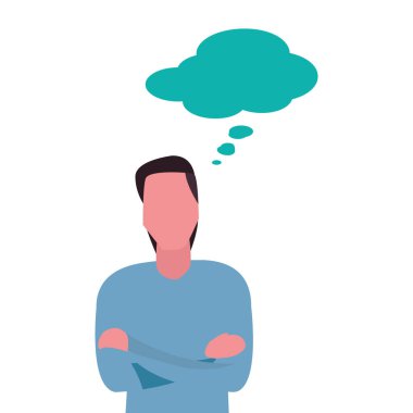 adam karakter erkek konuşmak kabarcık