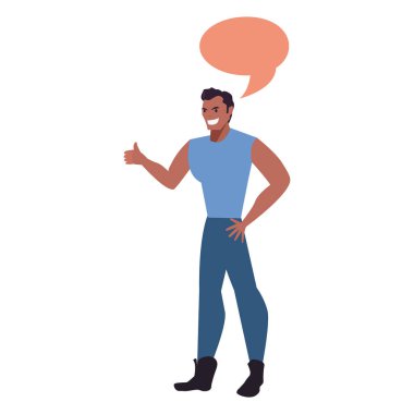 adam karakter erkek konuşmak kabarcık