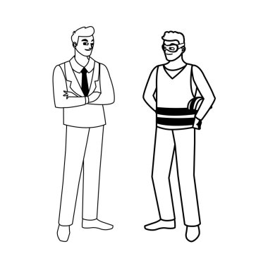 mühendis karakterleri ile oluşturucu oluşturucu