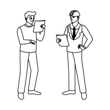 mühendis karakterleri ile oluşturucu oluşturucu