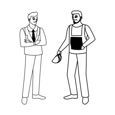 mühendis karakterleri ile oluşturucu oluşturucu