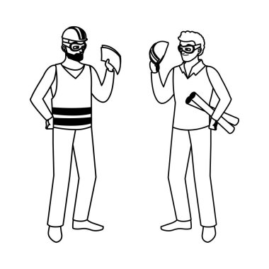 mimar patronu ile erkek oluşturucu oluşturucu