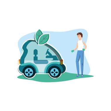 Avatar adam ve eko araba tasarımı