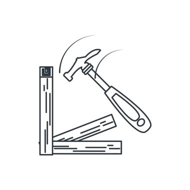 inşaat ahşap ve takım tasarımı altında