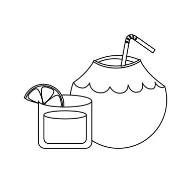 lezzetli ve tazelemek kokteyller seti