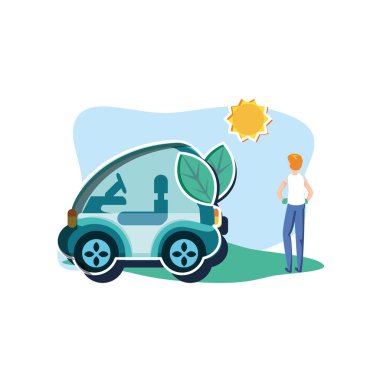 Avatar adam ve eko araba tasarımı