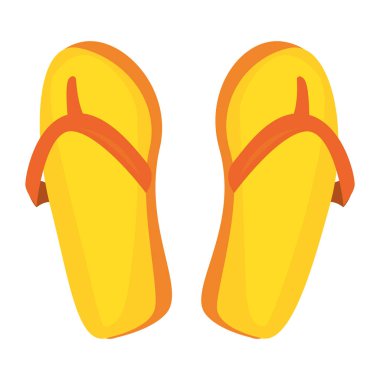 beyaz zemin üzerine floplar flip