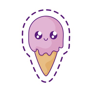 koni kawaii lezzetli dondurma yama