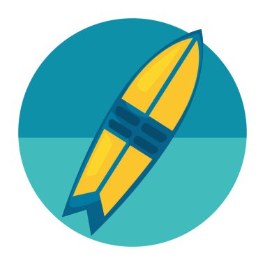 yaz saati tatil simgesi vektör ilustration