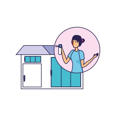 Köpük tasarımlı izole temizleme kovası