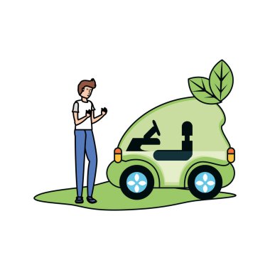 Avatar adam ve eko araba tasarımı