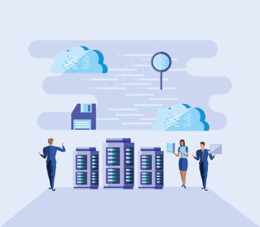 Kadın erkek avatarları ve büyük veri tasarımı