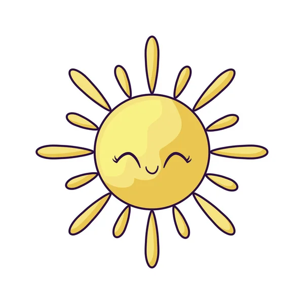 Καλοκαίρι καυτό στυλ του ήλιου — Διανυσματικό Αρχείο