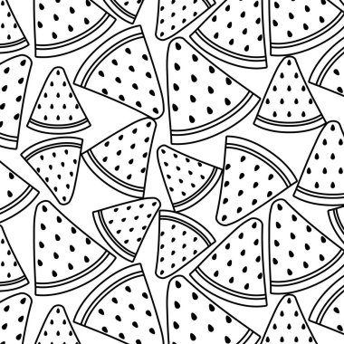 karpuz meyve dilimleri desen