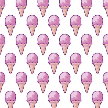 koni lezzetli dondurma desen