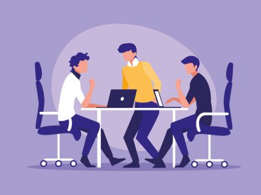 işadamları işyerinde zarif