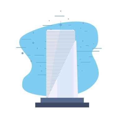 fütüristik bina kentsel kule simgesi