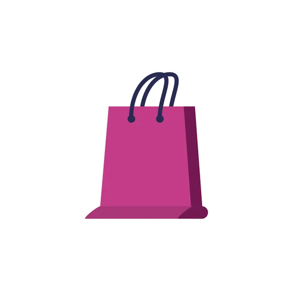 Shopping Bag handvat geïsoleerd icoon — Stockvector