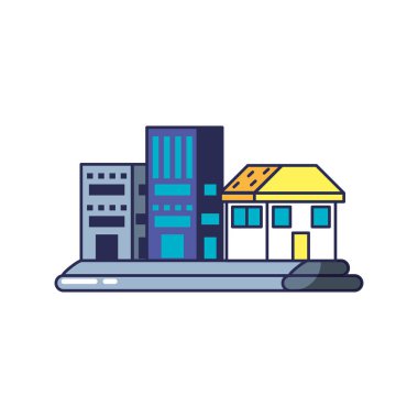 binalar izole ev simge