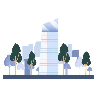 gökdelen bina şehir sokak ağaçları açık havada