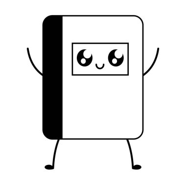 ders kitabı okul kaynağı kawaii tarzı