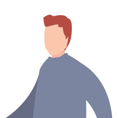 beyaz arka plan üzerinde adam mutlu gençler