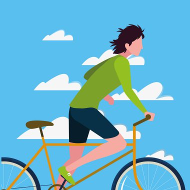 bisiklet aktivite görüntü sürme insanlar