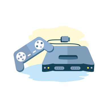 konsol ile video oyunu kontrol retro