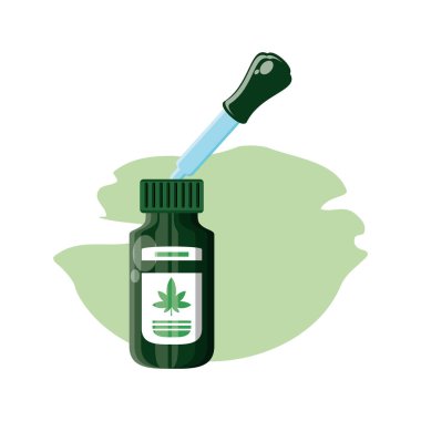 esrar şişe ürün damlalık simgesi