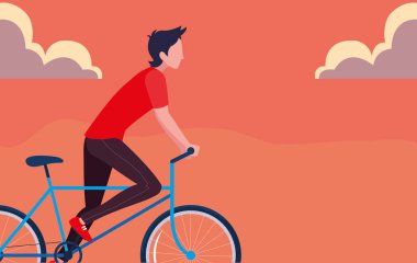 bisiklet aktivite görüntü sürme insanlar