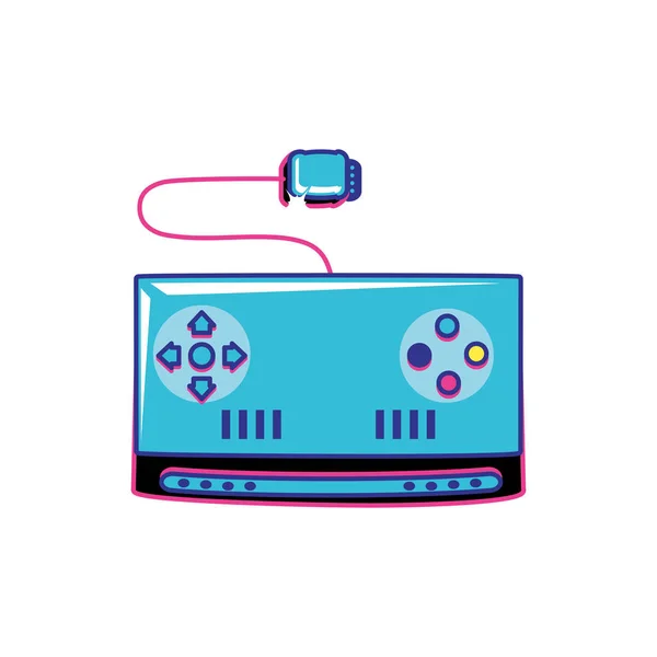 Videospielsteuerung Retro-Symbol — Stockvektor