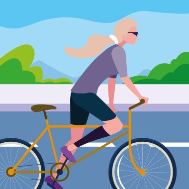 bisiklet aktivite görüntü sürme insanlar