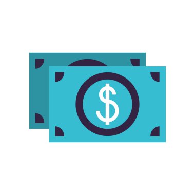 fatura para dolar izole simge