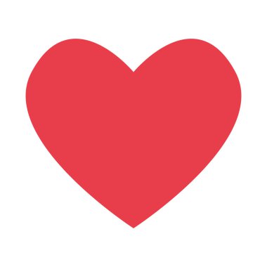 kırmızı aşk kalp romantizm beyaz arka plan