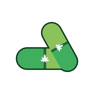 esrar ilaç kapsülü tıbbi simge