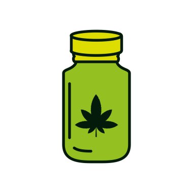 esrar şişe ürün ilaç simgesi