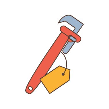 fiyat etiketi asılı anahtar aracı