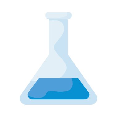 tüp test laboratuarı simgesi izole edildi